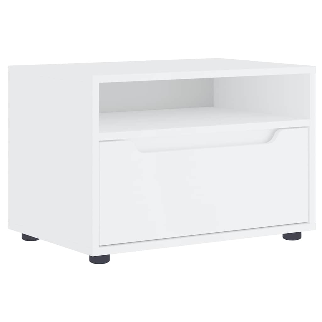 vidaXL Tv-meubel VISNES 60x40x38 cm bewerkt hout wit