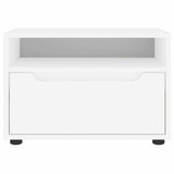vidaXL Tv-meubel VISNES 60x40x38 cm bewerkt hout wit