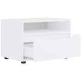 vidaXL Tv-meubel VISNES 60x40x38 cm bewerkt hout wit
