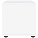 vidaXL Tv-meubel VISNES 60x40x38 cm bewerkt hout wit