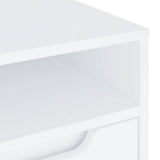 vidaXL Tv-meubel VISNES 60x40x38 cm bewerkt hout wit