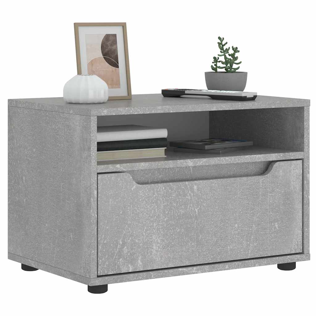 vidaXL Tv-meubel VISNES 60x40x38 cm bewerkt hout wit