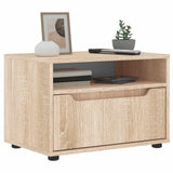 vidaXL Tv-meubel VISNES 60x40x38 cm bewerkt hout wit
