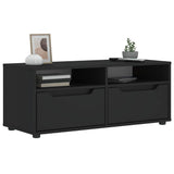 vidaXL Tv-meubel VISNES 100x40x38 cm bewerkt hout wit