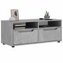 vidaXL Tv-meubel VISNES 100x40x38 cm bewerkt hout wit