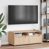 vidaXL Tv-meubel VISNES 100x40x38 cm bewerkt hout wit