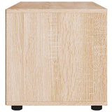 vidaXL Tv-meubel VISNES 100x40x38 cm bewerkt hout wit