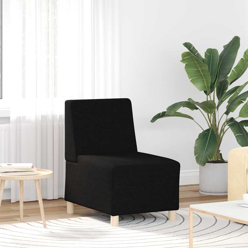 vidaXL Modulaire Sofa Eenheid Armless 2 pcs Lichtgrijs 55 x 74 x 82 cm