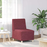 vidaXL Modulaire Sofa Eenheid Armless 2 pcs Lichtgrijs 55 x 74 x 82 cm