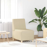 vidaXL Modulaire Sofa Eenheid Armless 2 pcs Lichtgrijs 55 x 74 x 82 cm