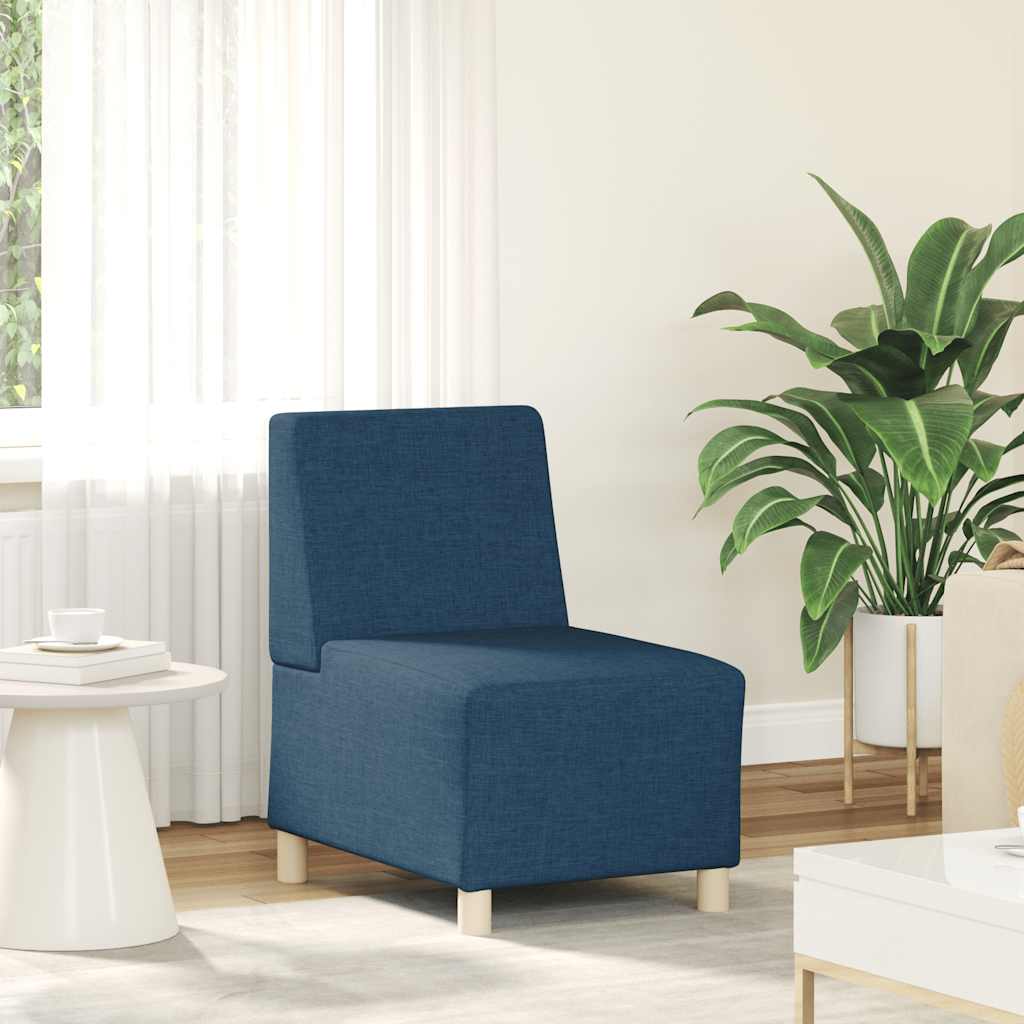 vidaXL Modulaire Sofa Eenheid Armless 2 pcs Lichtgrijs 55 x 74 x 82 cm