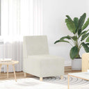 vidaXL Modulaire Sofa Eenheid Armless 2 pcs Lichtgrijs 55 x 74 x 82 cm