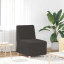 vidaXL Modulaire Sofa Eenheid Armless 2 pcs Beige 55 x 74 x 82 cm