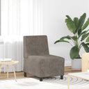 vidaXL Modulaire Sofa Eenheid Armless 2 pcs Bruin 55 x 74 x 82 cm