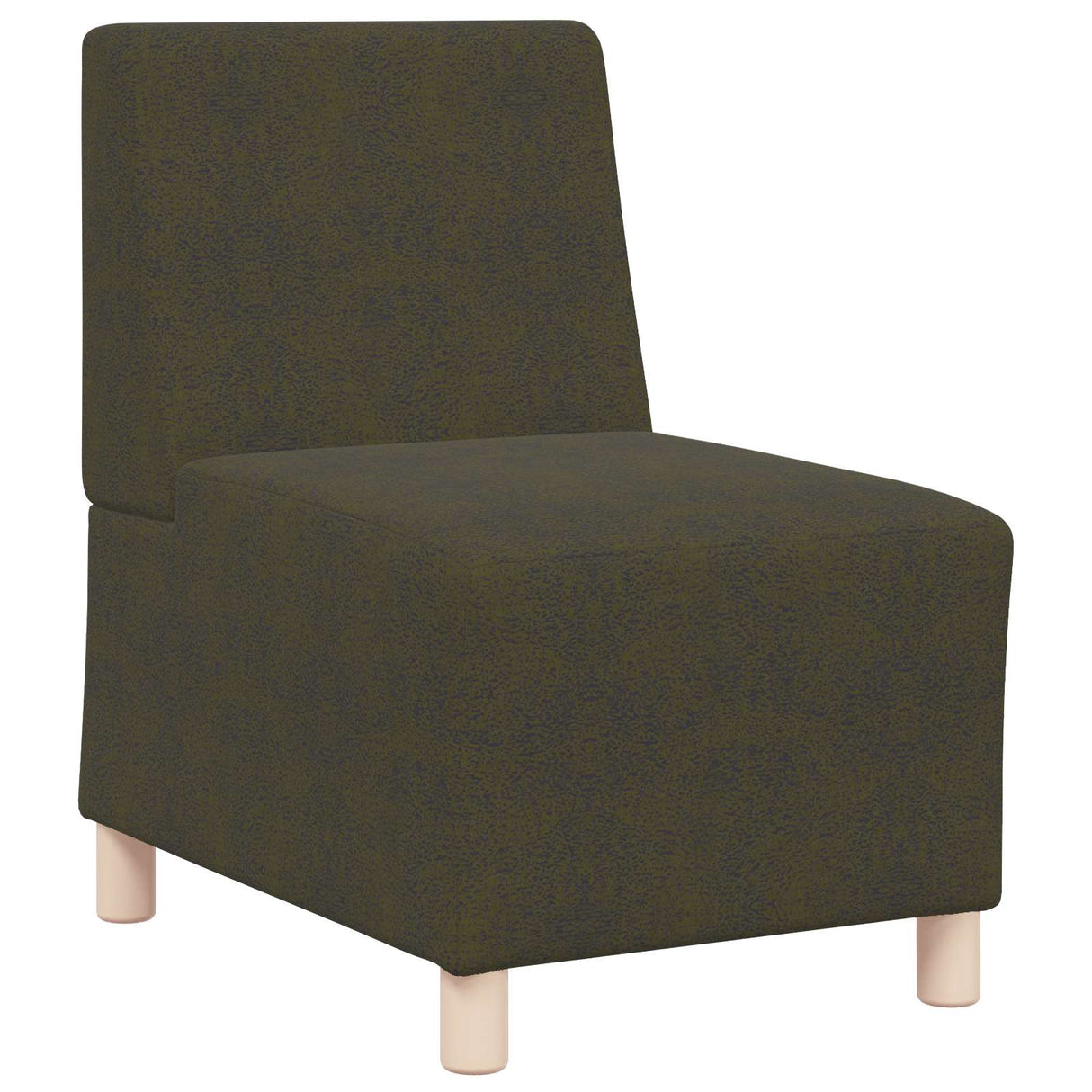 vidaXL Modulaire Sofa Eenheid Armless 2 pcs Bruin 55 x 74 x 82 cm