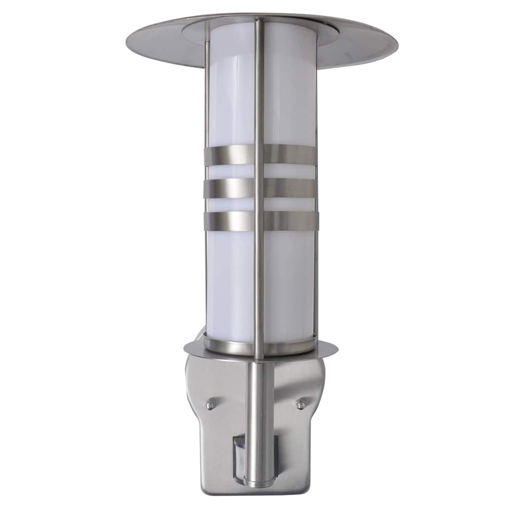 Pagode vormige RVS wandlamp met bewegingssensor