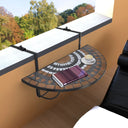 vidaXL Balkontafel hangend mozaïek terracottakleurig
