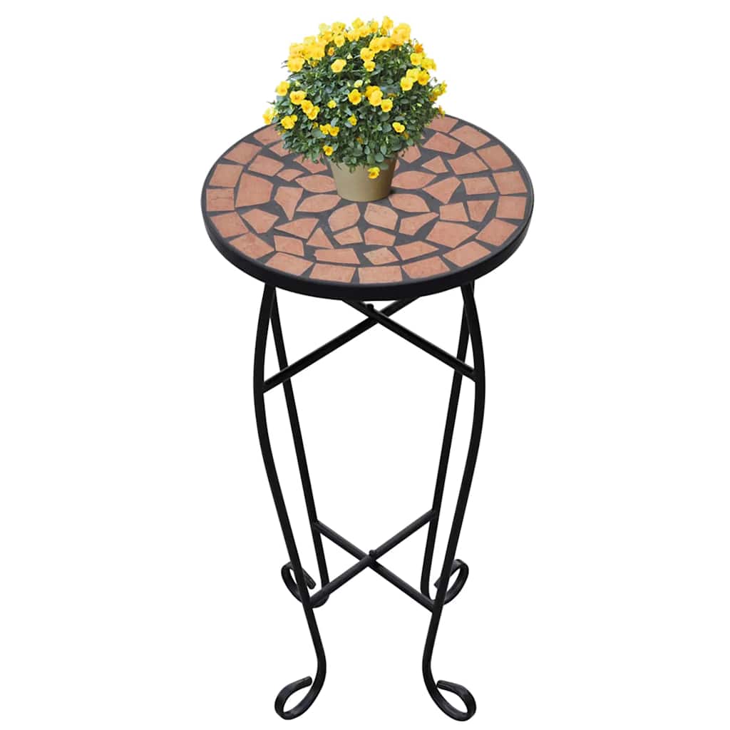 vidaXL Plantenstandaards 3 st keramiek terracottakleurig