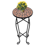 vidaXL Plantenstandaards 3 st keramiek terracottakleurig
