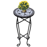 vidaXL Plantenstandaards 3 st keramiek terracottakleurig