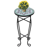 vidaXL Plantenstandaards 3 st keramiek terracottakleurig