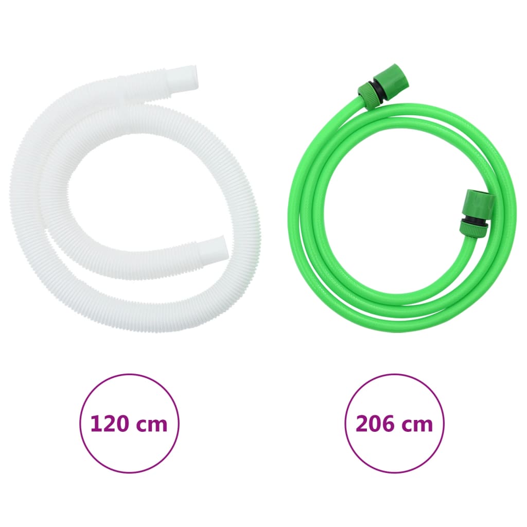 vidaXL Regenton inklapbaar met tap 1350 L