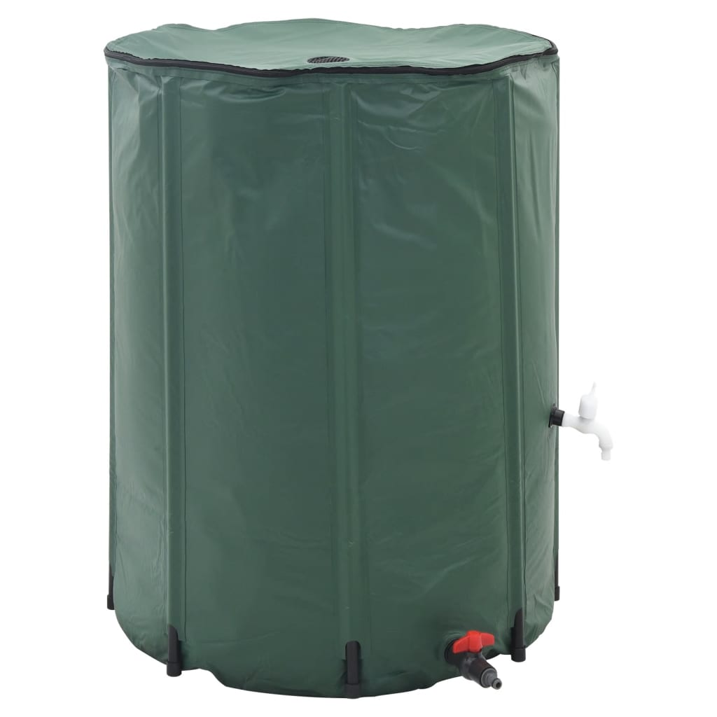 vidaXL Regenton inklapbaar met tap 1350 L
