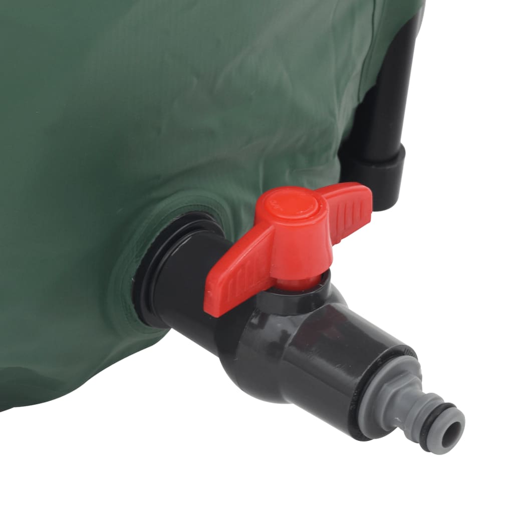 vidaXL Regenton inklapbaar met tap 1350 L
