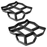 Paving mould 42 x 42 x 4 cm set of 2