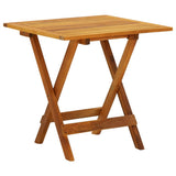 vidaXL Bistrotafel Ø46x47 cm massief acaciahout