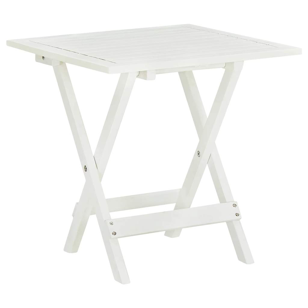 vidaXL Bistrotafel Ø46x47 cm massief acaciahout