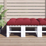 vidaXL Pallet Cushion 50x50x12 cm Fabric Blue
