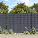 vidaXL Tuinscherm 35x0,19 m PVC groen