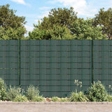 vidaXL Tuinscherm 35x0,19 m PVC groen
