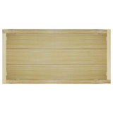 vidaXL Raised Square Planter 50x50x40 cm Wood