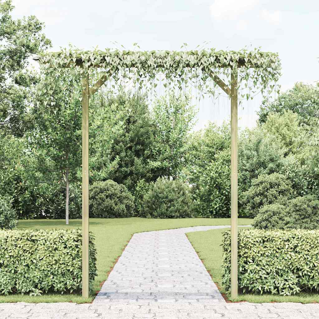 vidaXL Pergola 205x40x203 cm wood