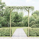 vidaXL Pergola 205x40x203 cm wood