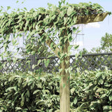 vidaXL Pergola 205x40x203 cm wood