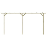 vidaXL Pergola 205x40x203 cm wood