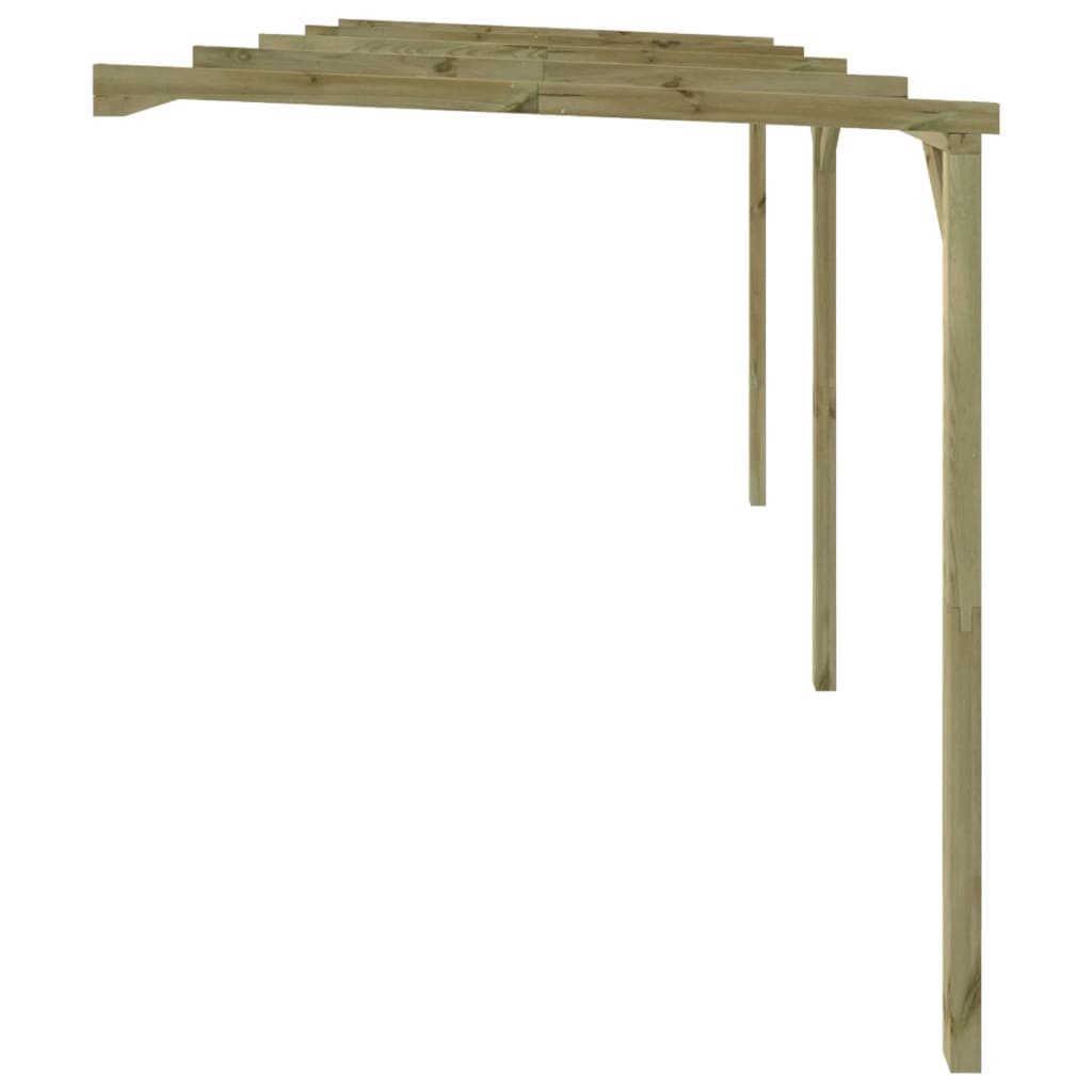 vidaXL Pergola 2x4x2.2 m wood