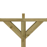 vidaXL Pergola 2x4x2.2 m wood