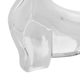 vidaXL Stierensculptuur Zilver 37 x 44 x 17 cm Aluminium