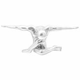 vidaXL Sculptuur Zilver 22 x 8 x 25 cm Aluminium