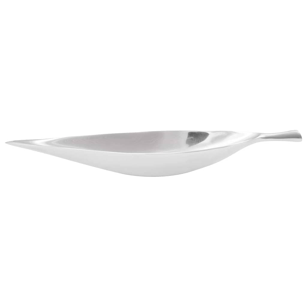 vidaXL Fruit Basket Silver 60 x 15 x 8 cm Aluminium