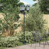 vidaXL Tuin Lamp Vintage geborsteld groen 57 x 49 x 241 cm