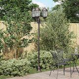 vidaXL Tuin Lamp Vintage geborsteld groen 57 x 49 x 241 cm