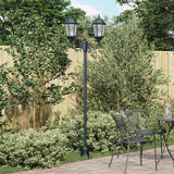 vidaXL Tuin Lamp Vintage geborsteld groen 57 x 49 x 241 cm