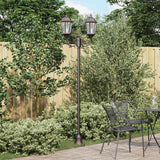 vidaXL Tuin Lamp Vintage geborsteld groen 57 x 49 x 241 cm