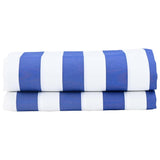 vidaXL Side Wall Replacement Blue and White 1000 x 160 cm Polyester Fabric