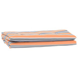 vidaXL Side Wall Replacement Blue and White 1000 x 160 cm Polyester Fabric